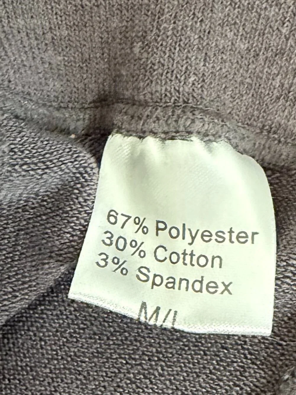 Women's Grey ands White Knit Sweater Tights Size M/L